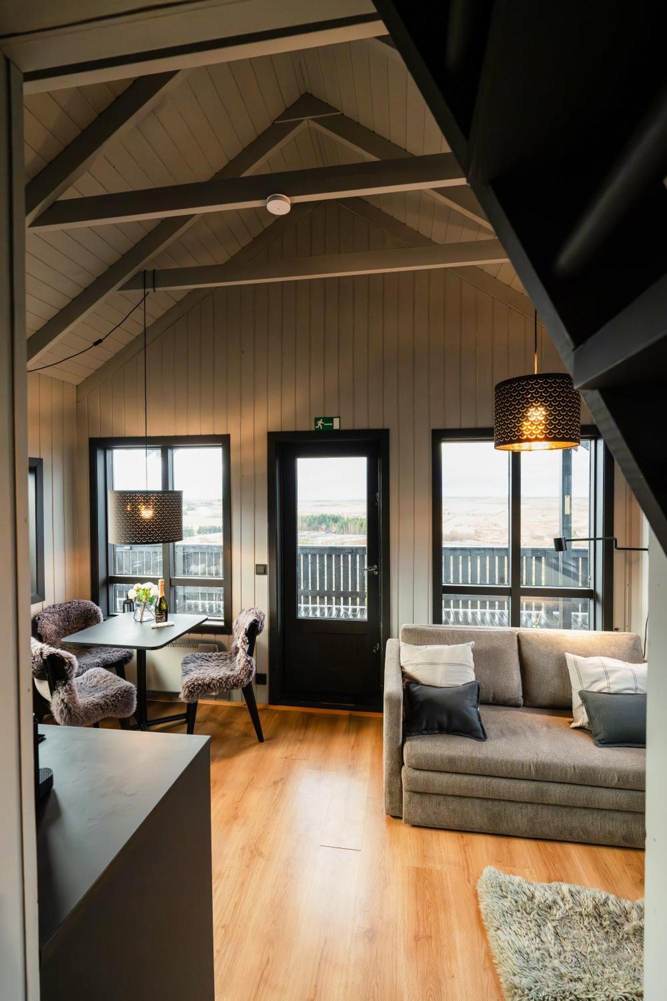 Cozy Cabin Near Golden Circle With Panoramic Views Mosfellsbaer Exteriör bild
