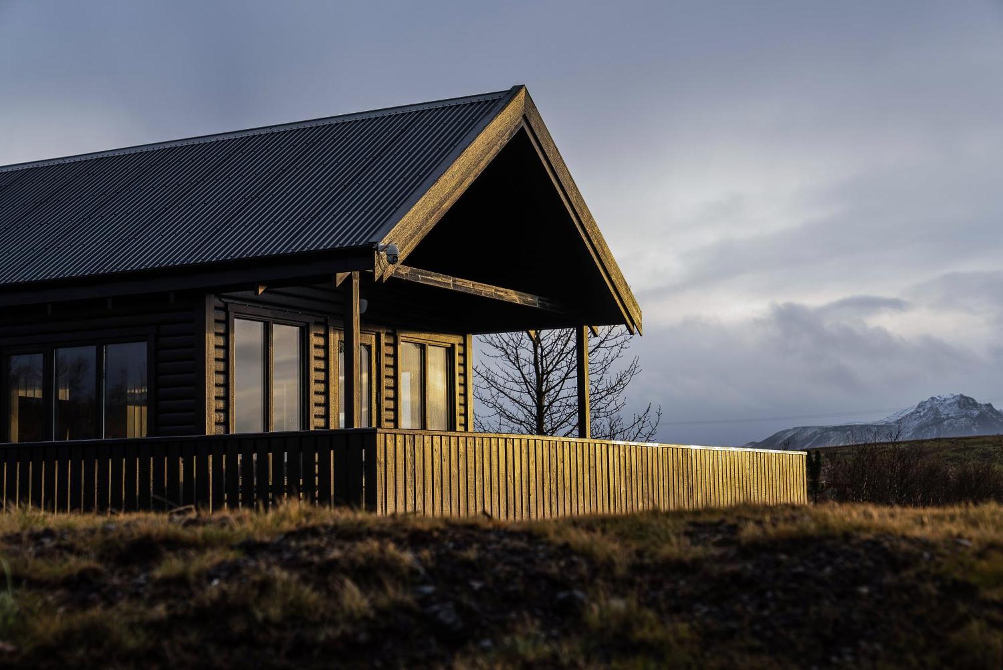 Cozy Cabin Near Golden Circle With Panoramic Views Mosfellsbaer Exteriör bild