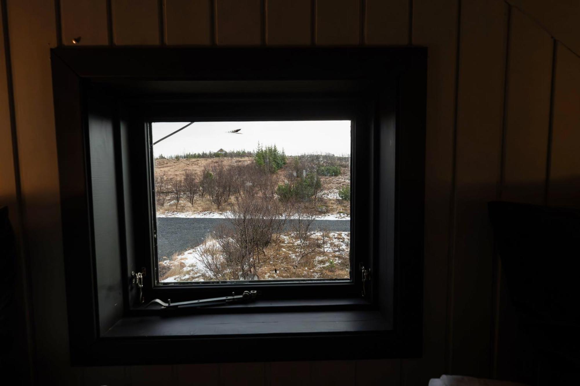 Cozy Cabin Near Golden Circle With Panoramic Views Mosfellsbaer Exteriör bild