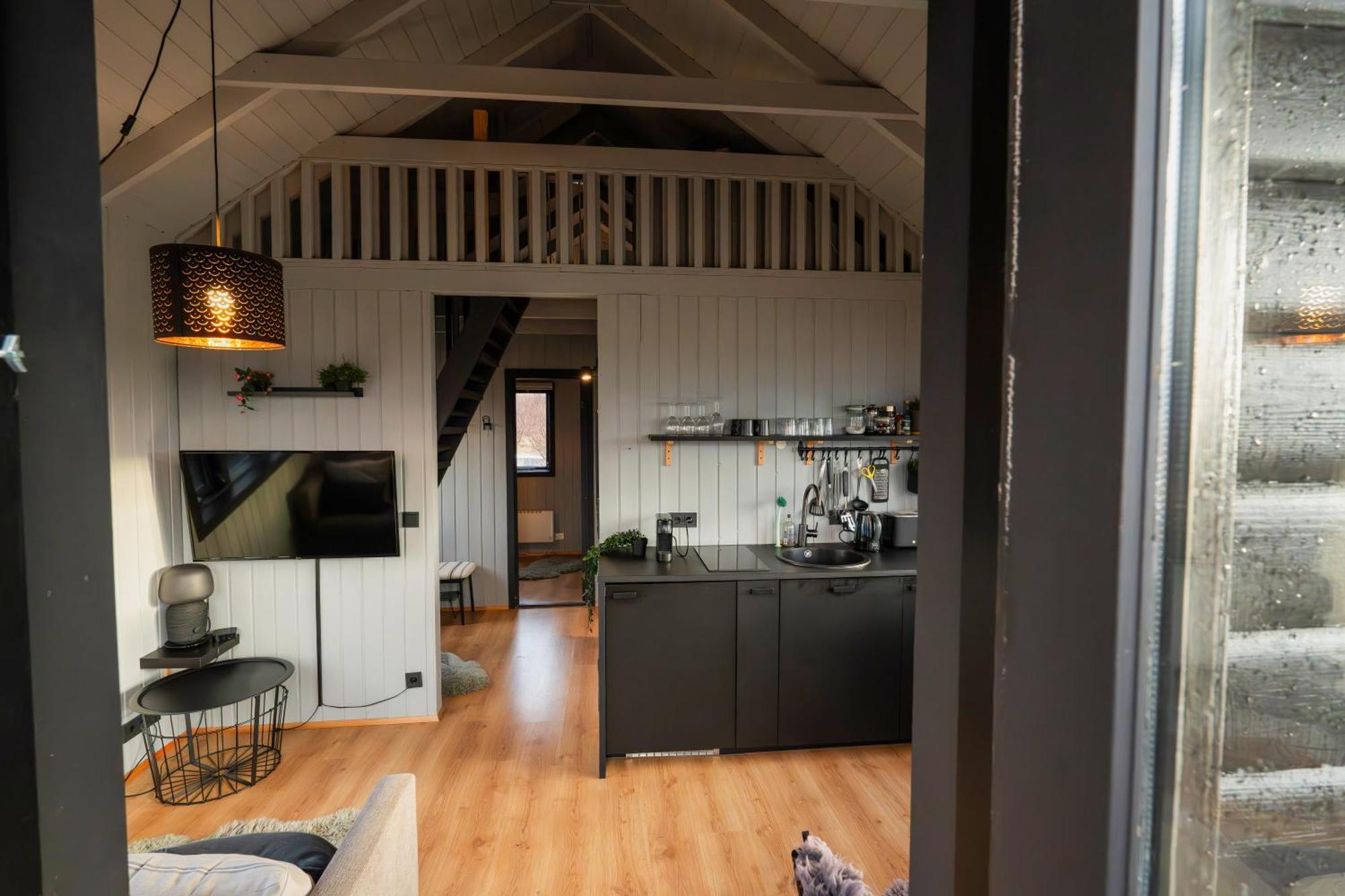 Cozy Cabin Near Golden Circle With Panoramic Views Mosfellsbaer Exteriör bild